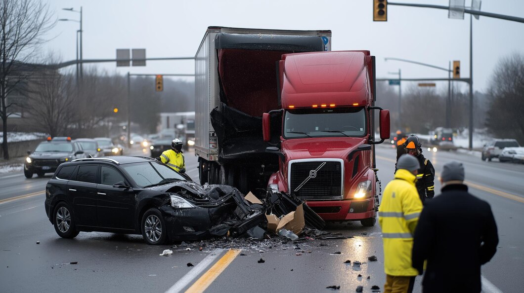 Truck accident